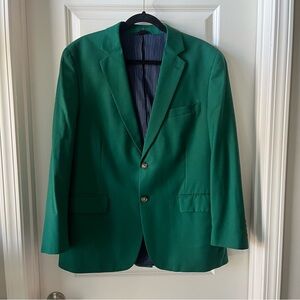 Logan's Emerald Green Sport Coat with Notched Lapel